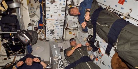 How Do Astronauts Sleep In Space Business Insider