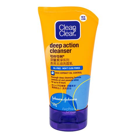 Clean And Clear Deep Action Cleanser Ntuc Fairprice