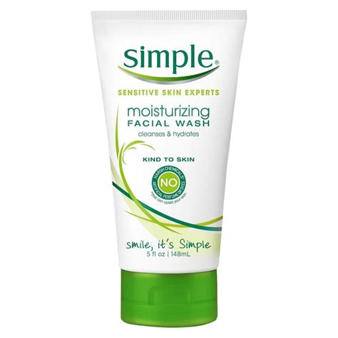 Simple Moisturizing Facial Wash Best Facial Cleansers 2018 Popsugar