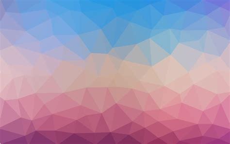 Smooth Pasthel Color Vector Low Poly Crystal Background Polygon 598740
