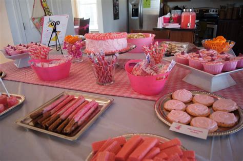 Pinkacious Birthday Party Ideas Photo 1 Of 44 Catch My Party
