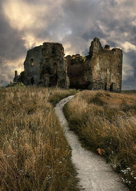 Forgotten Estonian Castle Photograph By Jaroslaw Blaminsky Fine Art