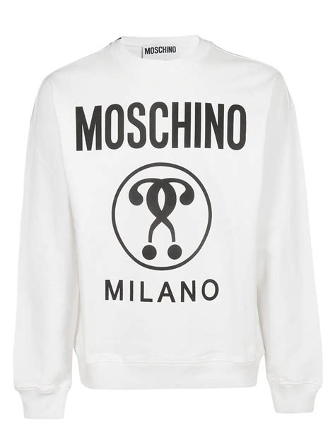 Moschino Milano Logo Print Sweatshirt Moschino Cloth