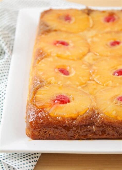 I need some more sweets in my life these days. Family-Favorite Pineapple Upside Down Cake (+VIDEO) | Lil ...