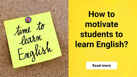 How To Motivate Students To Learn English Tefl Tesol