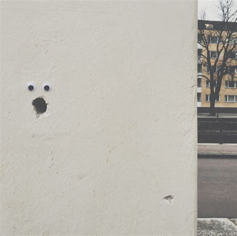 Some Hero Is Putting Googly Eyes On Miserable Objects And His Photos