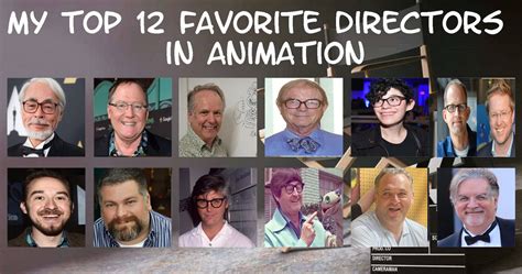 Top 12 Favorite Animation Directors By Thearist2013 On Deviantart