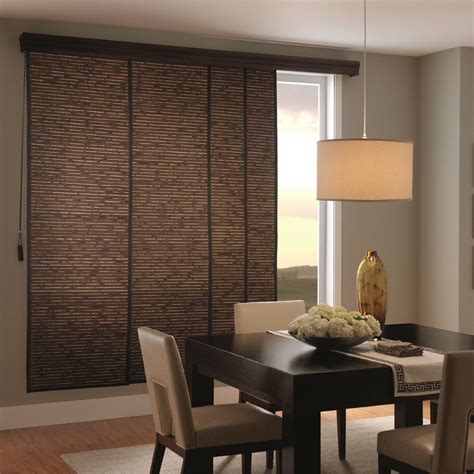 Woven Wood Sliding Panel Sliding Glass Doors Patio Glass Doors Patio