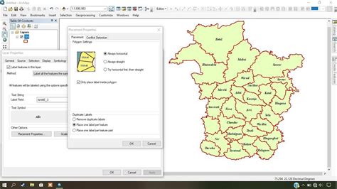 Label Features In Arcmap Arcgis For Beginners Youtube