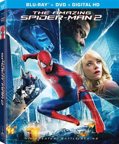 The Amazing Spider Man 2 Dvd Review Triple The Villainy Movie Fanatic