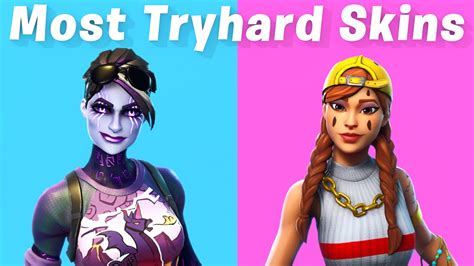 Tryhards appear in every game with an ounce of competitiveness. The Top Tryhard Skins of Fortnite - Gamer Rewind