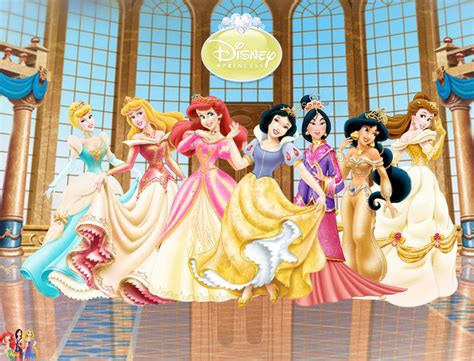 Disney Princess Golden Dress Wallpaper By Fenixfairy On Deviantart
