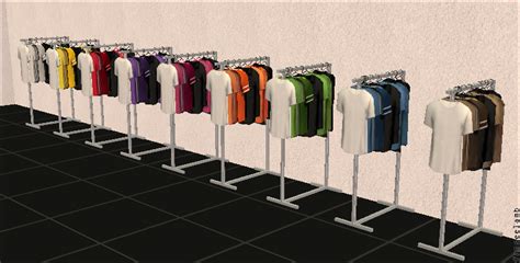 Mod The Sims A Bunch Of New Clothes On Racks