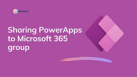 How To Share Powerapps With Office 365 Group Power Apps