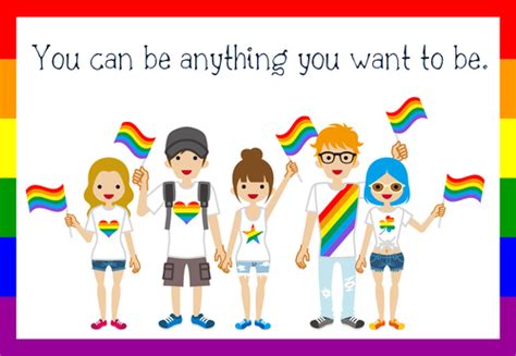 lgbtq classroom poster you can be anything you want to be pride month teaching resources