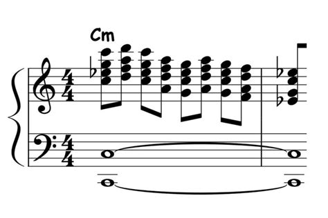 Minor Triad Neighbor Chord Melody Piano Ology