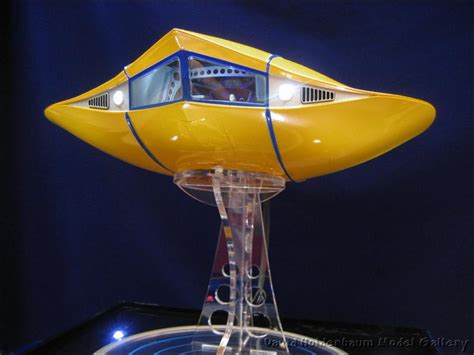 Moebius Flying Sub With Custom Base And Stand
