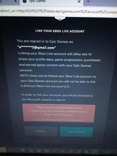 So I Cant Link My Xbox Account To Epic Games Rfortnitebr