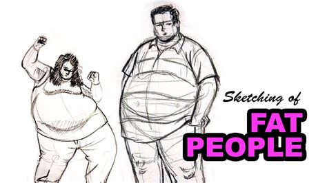 Sketching Of Fat People Tada Dada Art Club Youtube