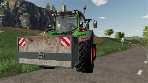 Selfmade Weight V 10 Fs19 Mods Farming Simulator 19 Mods