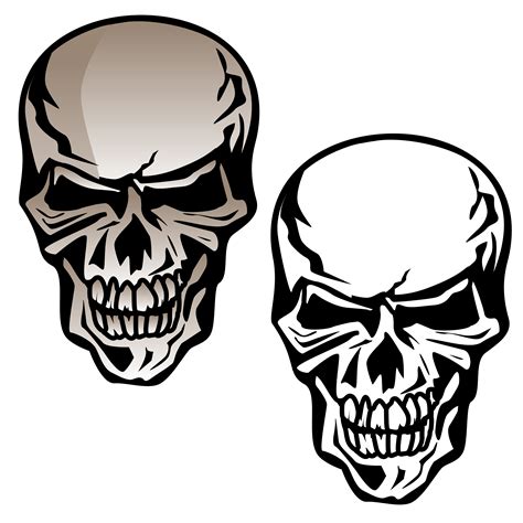 Skulls Clipart Skulls Svg Skulls Svg Skull Clipart Vector Etsy The