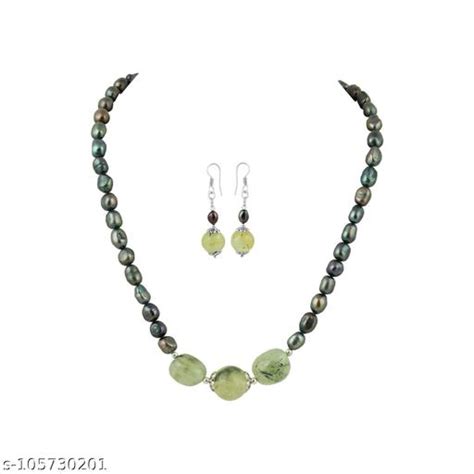 Pearlz Ocean Provocative Pearl Jewellery Set Shefit