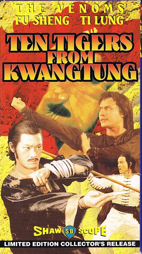 Ten Tigers From Kwangtung Vhs Uk Ten Tigers From Kwangtung Dvd And Blu Ray