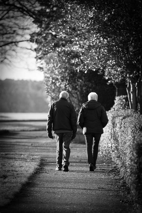 Old Couple On The Walk Free Stock Photo Public Domain Pictures