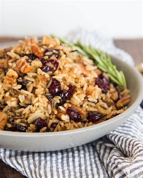 Cranberry Pecan Wild Rice Pilaf Like Mother Like Daughter