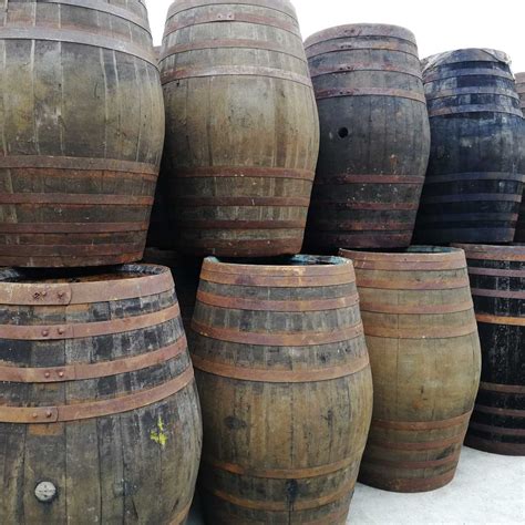 Scotch Oak Whisky Barrels Different Sizes And Uses Great Condition