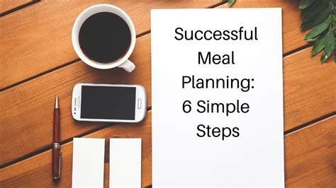 Successful Meal Planning 6 Simple Steps Savvy Dietitian