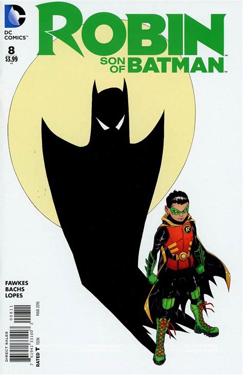 Robin Son Of Batman 8 Cover A Regular Patrick Gleason Cover