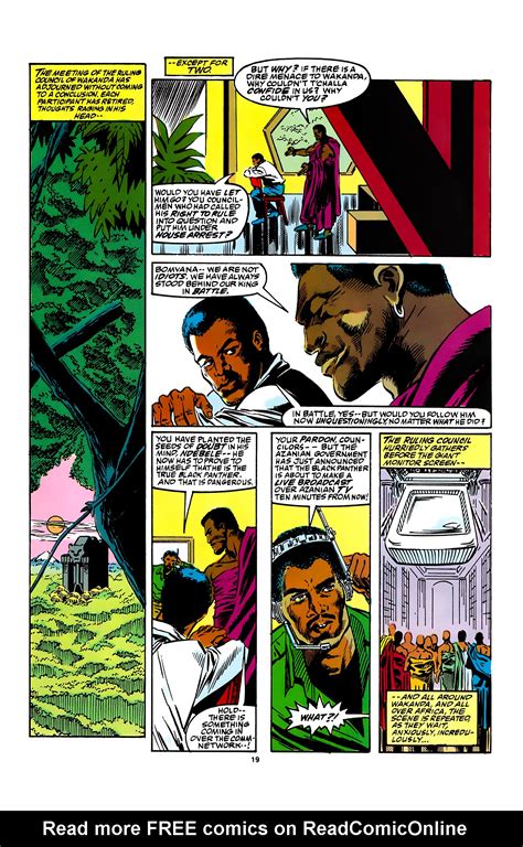 Read Online Black Panther 1988 Comic Issue 3