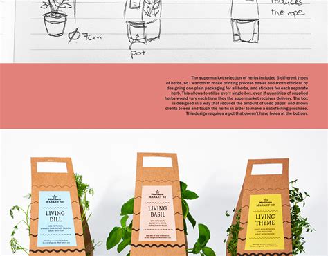 Herbs Packaging Eco Redesign On Behance