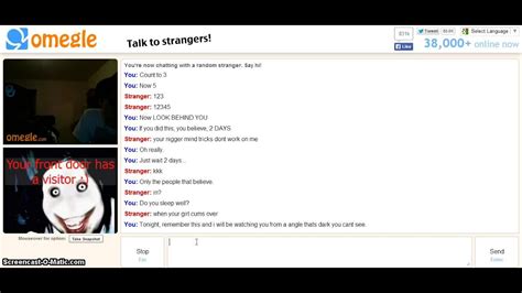 omegle jeff the killer prank boring and old youtube