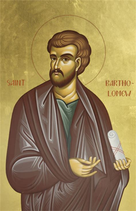 Icon Of St Bartholomew The Apostle Nathaniel Twelve Apostles