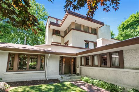 Own A Rare 3 Story Frank Lloyd Wright Home In Illinois Architectural