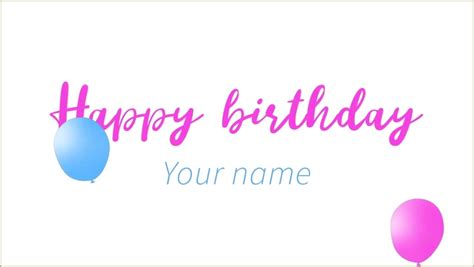 Adobe After Effects Birthday Template Free - Resume Gallery