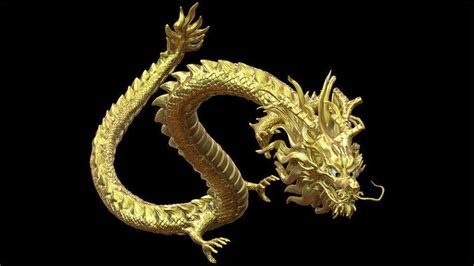 chinese dragon 3d model cgtrader