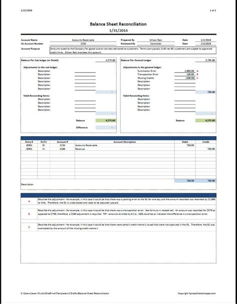 Accounting Journal Template Excel —