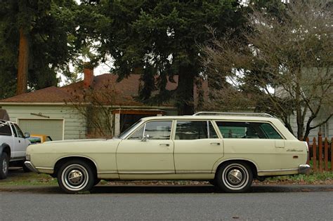 Old Parked Cars 1969 Ford Fairlane 500 Wagon