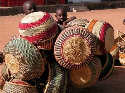 African Market Baskets - Weaver Street Market
