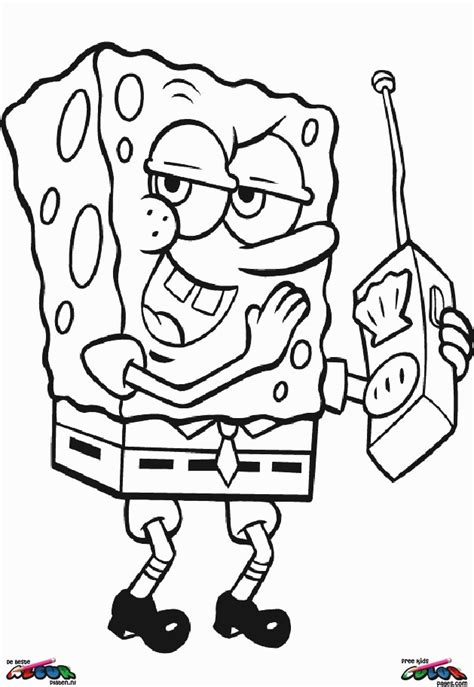 Free Spongebob Squarepants Colouring Pictures Download Free Spongebob
