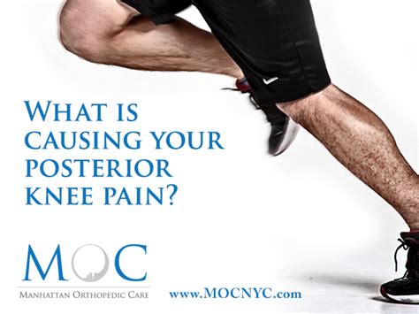 Posterior Knee Pain Symptoms