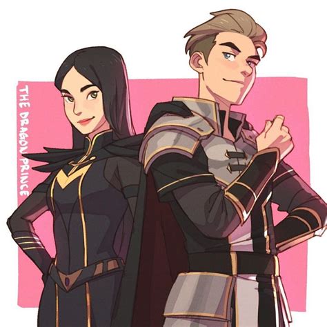 Soren And Claudia By Ctchrysler Season Two Of Thedragonprince Airs February 15th On