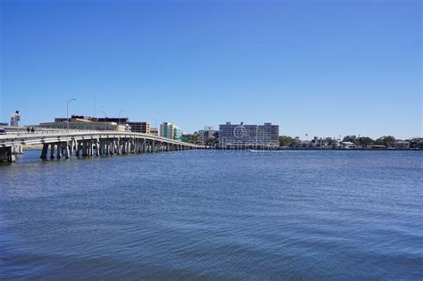 A Bridge Over Tampa Bay To Davis Island Stock Image Image Of Home