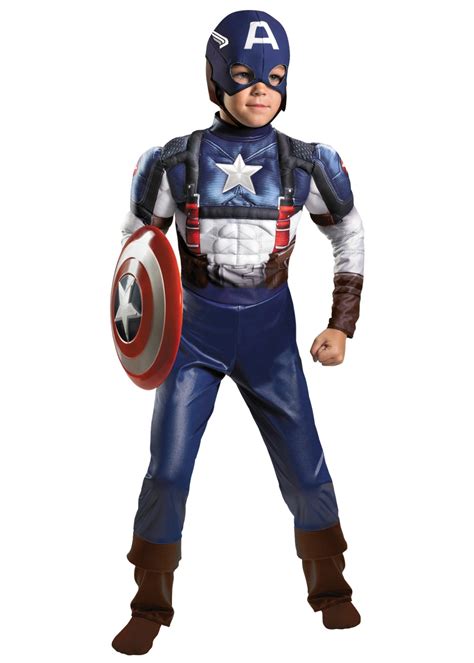 Maybe you would like to learn more about one of these? Captain America Avengers Boys Costume - Superhero Costumes
