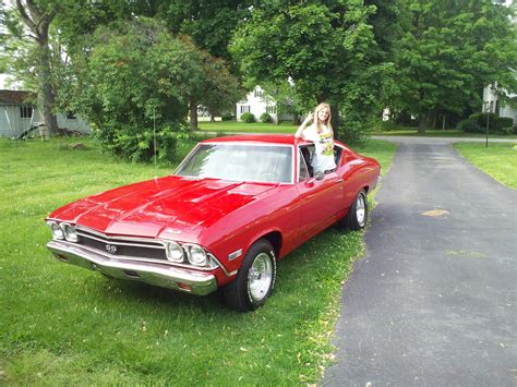 Cherry Red 1968 Chevelle Ss 396