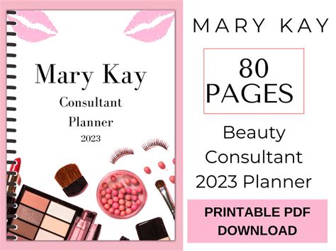 Pages Mary Kay Pdf Printable Business Planner Etsy