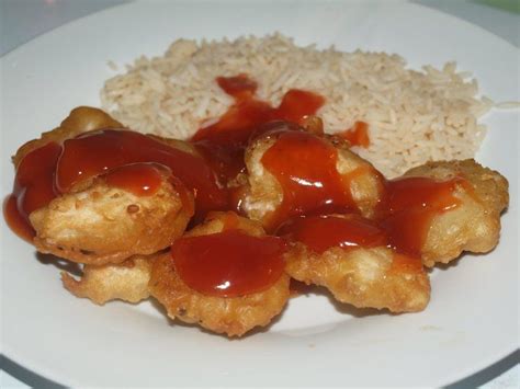 Sweet And Sour Chicken Balls And Rice Yum Sweet N Sour Chicken Recipes